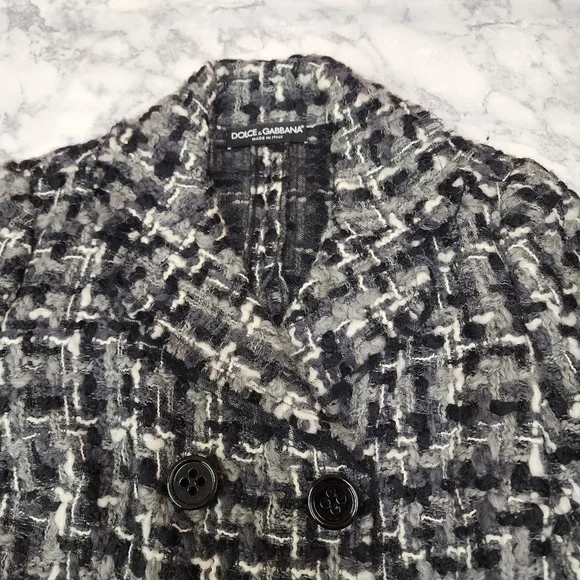 Dolce & Gabbana Monochrome Tweed Set - Picture 4 of 16